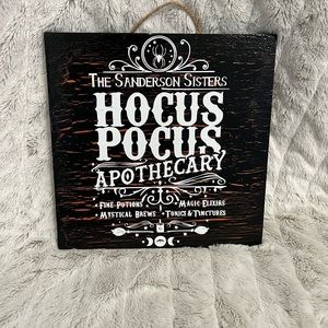 Hocus Pocus Apothecary Sign